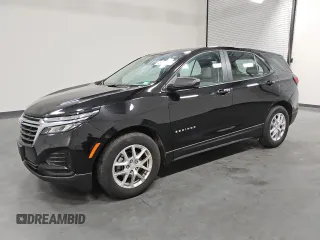 2023 Chevrolet Equinox LS with VIN 3GNAXHEG7PL210149, listed as a Copart auction lot 65257685 with 24,080 mi miles and Clean title. Bid and sale history available at DreamBid. Image 1.