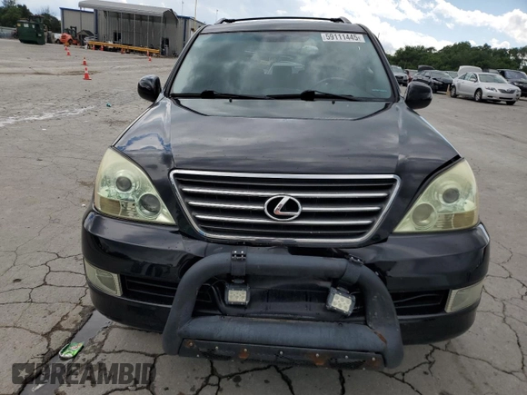 2009 Lexus GX 470 z VIN JTJBT20X790176269, wystawiony jako Copart lot #59111445 z przebiegiem 255 995 mil mil oraz Szkoda całkowita • Salvage title. Historia ofert i sprzedaży dostępna na DreamBid. Obrazek 5.