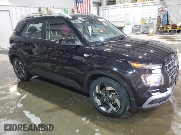 2022 Hyundai Venue SEL with VIN KMHRC8A36NU189674, listed as a Copart auction lot 49145885 with 35,292 mi miles and Salvage Title. Bid and sale history available at DreamBid. Image 4.