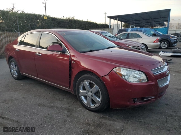 2008 Chevrolet Malibu LTZ with VIN 1G1ZK57B28F279460, listed as a Copart auction lot 86895964 with 125,429 mi miles and Salvage Title. Bid and sale history available at carsss.com. Image 4.