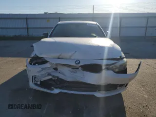 2014 BMW 3 Series 328i with VIN WBA3C1C56EK116247, listed as a Copart auction lot 48554445 with 106,557 mi miles and Salvage Title. Bid and sale history available at carsss.com. Image 5.
