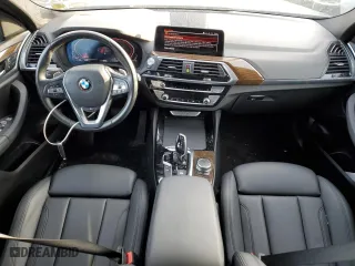 2020 BMW X4 xDrive30i with VIN 5UX2V1C02LLE67937, listed as a Copart auction lot 70302802 with 30,553 mi miles. Bid and sale history available at carsss.com. Image 8.