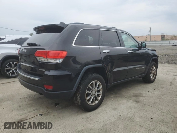 2014 Jeep Grand Cherokee Limited with VIN 1C4RJFBG5EC413782, listed as a Copart auction lot 53031335 with 129,725 mi miles and Salvage Title. Bid and sale history available at carsss.com. Image 3.