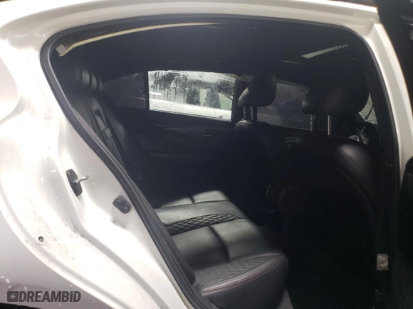 2018 Infiniti Q50 RED SPORT 400 with VIN JN1FV7AR1JM481357, listed as a Copart auction lot 47395265 with 59,455 mi miles and Salvage Title. Bid and sale history available at carsss.com. Image 10.