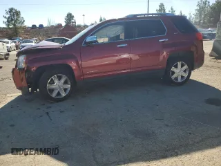 2010 GMC Terrain SLT-2 with VIN 2CTFLHEY2A6330458, listed as a Copart auction lot 88113095 with Not Provided miles and Salvage Title. Bid and sale history available at carsss.com. Image 1.