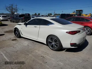 2018 Infiniti Q60 Sport with VIN JN1EV7EK0JM340319, listed as a Copart auction lot 72844634 with 142,441 mi miles and Salvage Title. Bid and sale history available at DreamBid. Image 2.