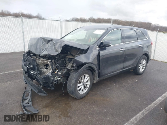 2019 Kia Sorento L with VIN 5XYPG4A32KG510776, listed as a IAAI auction lot 41716252 with 129,725 mi miles and . Bid and sale history available at carsss.com. Image 18.