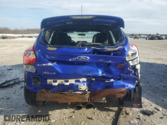 2014 Ford Focus ST with VIN 1FADP3L92EL207235, listed as a Copart auction lot 49650505 with 204,400 mi miles and Clean Title. Bid and sale history available at carsss.com. Image 6.