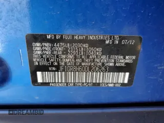 2013 Subaru WRX WRX STI с VIN JF1GR8H60DL206263, выставлен на аукционе Copart как лот 59133785 с пробегом 151 062 миль миль и Чистый • Clean title. История ставок и продаж доступна на DreamBid. Изображение 12.