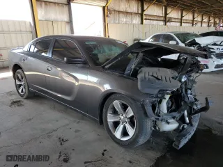 2015 Dodge Charger SE with VIN 2C3CDXBG5FH725994, listed as a Copart auction lot 52629115 with 161,265 mi miles and Salvage Title. Bid and sale history available at carsss.com. Image 4.