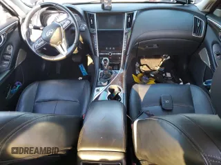 2018 Infiniti Q50 3.0t LUXE with VIN JN1EV7AP7JM359712, listed as a Copart auction lot 48926325 with 81,487 mi miles and Salvage Title. Bid and sale history available at carsss.com. Image 8.