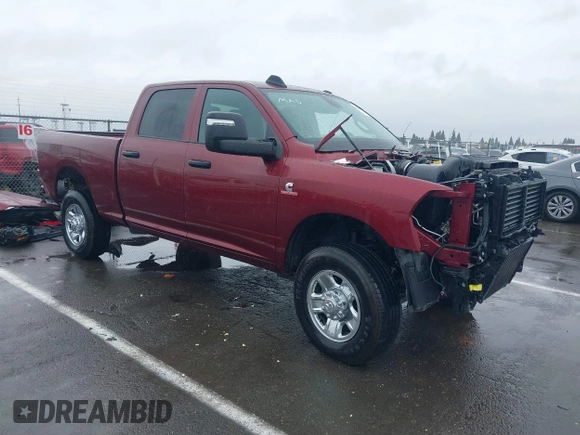 2024 Ram 2500 Tradesman с VIN 3C6UR5CL3RG101964, выставлен на аукционе IAAI как лот 41500932 с пробегом 15 087 миль миль и . История ставок и продаж доступна на DreamBid. Изображение 1.