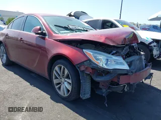 2016 Buick Regal z VIN 2G4GK5EX3G9173874, wystawiony jako IAAI lot #42529596 z przebiegiem Nie podano mil oraz . Historia ofert i sprzedaży dostępna na DreamBid. Obrazek 1.