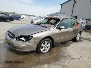 2002 Ford Taurus SES Standard with VIN 1FAFP55UX2A202460, listed as a Copart auction lot 50206465 with 267,625 mi miles and Non Repairable. Bid and sale history available at carsss.com. Image 1.