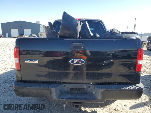 2004 Ford F-150 XLT with VIN 1FTPW14584KA53242, listed as a Copart auction lot 46935315 with 281,610 mi miles and Salvage Title. Bid and sale history available at carsss.com. Image 6.