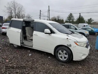 2011 Nissan Quest SL z VIN JN8AE2KPXB9007682, wystawiony jako Copart lot #52444555 z przebiegiem 146 030 mil mil oraz Szkody całkowita. Historia ofert i sprzedaży dostępna na DreamBid. Obrazek 4.