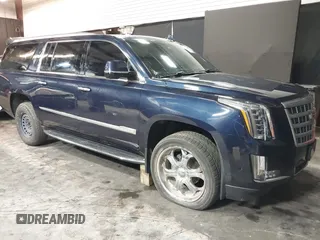 2019 Cadillac Escalade ESV Luxury z VIN 1GYS4HKJ1KR344432, wystawiony jako IAAI lot #40736263 z przebiegiem 90 602 mil mil oraz . Historia ofert i sprzedaży dostępna na DreamBid. Obrazek 1.
