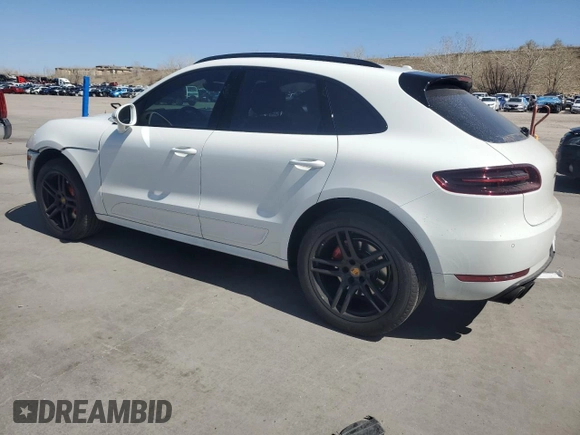 2017 Porsche Macan GTS with VIN WP1AG2A53HLB50098, listed as a Copart auction lot 51794845 with 38,266 mi miles and Salvage Title. Bid and sale history available at DreamBid. Image 2.