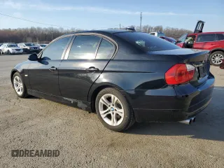 2008 BMW 3 Series 328i with VIN WBAVA37578NL58844, listed as a Copart auction lot 50843505 with 127,904 mi miles and Salvage Title. Bid and sale history available at DreamBid. Image 2.