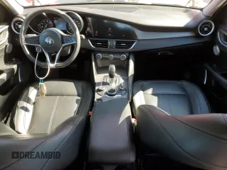 2018 Alfa Romeo Giulia Ti Sport with VIN ZARFAECN2J7596268, listed as a Copart auction lot 73506504 with 69,088 mi miles and Salvage Title. Bid and sale history available at carsss.com. Image 8.
