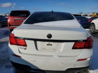 2014 BMW 7 Series ALPINA B7 with VIN WBAYE8C55ED135790, listed as a Copart auction lot 41574755 with 128,255 mi miles and Salvage Title. Bid and sale history available at carsss.com. Image 6.