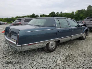 1995 Cadillac Fleetwood z VIN 1G6DW52P0SR714333, wystawiony jako Copart lot #55452654 z przebiegiem 112 198 mil mil oraz Szkody całkowita. Historia ofert i sprzedaży dostępna na DreamBid. Obrazek 3.