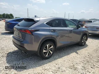 2019 Lexus NX 300 with VIN JTJBARBZ1K2183192, listed as a Copart auction lot 53644305 with 43,832 mi miles and Salvage Title. Bid and sale history available at DreamBid. Image 3.
