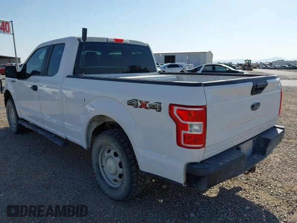 2018 Ford F-150 XL with VIN 1FTFX1E55JKC56558, listed as a IAAI auction lot 42256824 with 98,484 mi miles and . Bid and sale history available at DreamBid. Image 3.