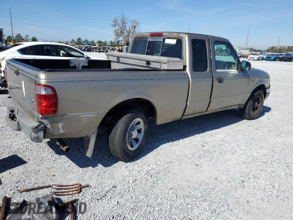 2003 Ford Ranger XL Fleet with VIN 1FTYR44V63PA89770, listed as a Copart auction lot 42610865 with 75,339 mi miles and Salvage title. Bid and sale history available at DreamBid. Image 3.