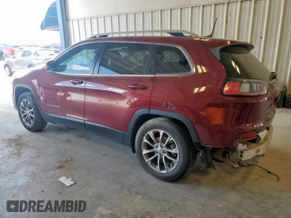 2019 Jeep Cherokee Latitude Plus z VIN 1C4PJLLB0KD160112, wystawiony jako Copart lot #61689185 z przebiegiem 72 019 mil mil oraz Szkoda całkowita • Salvage title. Historia ofert i sprzedaży dostępna na DreamBid. Obrazek 2.