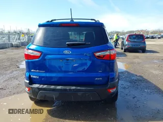2020 Ford EcoSport SE with VIN MAJ6S3GL4LC353601, listed as a IAAI auction lot 41952022 with 94,889 mi miles and . Bid and sale history available at carsss.com. Image 17.