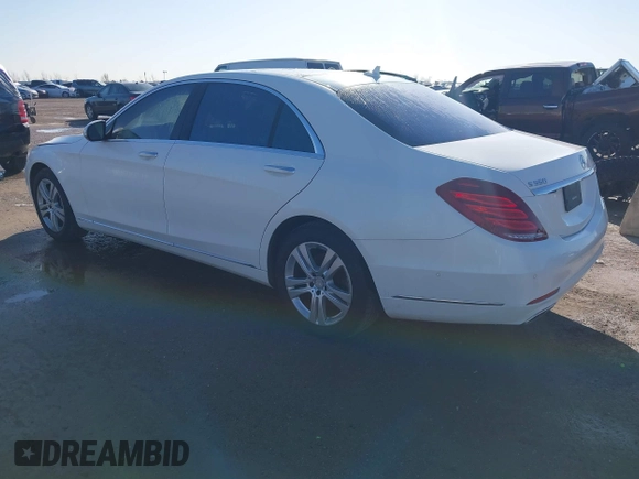 2017 Mercedes-Benz S 550 with VIN WDDUG8CB9HA316369, listed as a IAAI auction lot 41732950 with 76,672 mi miles and . Bid and sale history available at carsss.com. Image 3.