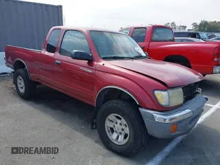 2000 Toyota Tacoma PreRunner with VIN 5TESM92N7YZ703049, listed as a IAAI auction lot 42597260 with 193,291 mi miles and . Bid and sale history available at DreamBid. Image 1.
