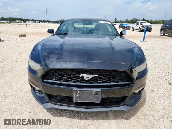 2015 Ford Mustang EcoBoost with VIN 1FA6P8TH7F5393082, listed as a Copart auction lot 62710175 with 96,635 mi miles and Salvage title. Bid and sale history available at DreamBid. Image 5.