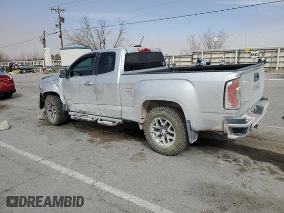 2015 GMC Canyon 4WD SLE with VIN 1GTH6BE34F1237917, listed as a Copart auction lot 47091685 with 173,063 mi miles and Salvage Title. Bid and sale history available at carsss.com. Image 2.