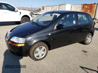 2008 Chevrolet Aveo LS with VIN KL1TD66658B048780, listed as a Copart auction lot 88987715 with 51 mi miles and Salvage Title. Bid and sale history available at DreamBid. Image 1.