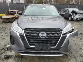 2024 Nissan Kicks S with VIN 3N1CP5BV3RL495473, listed as a Copart auction lot 50250855 with 22,680 mi miles and Salvage Title. Bid and sale history available at carsss.com. Image 5.