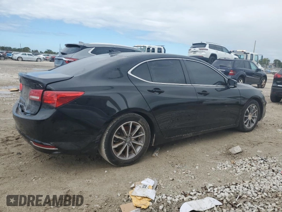 2019 Acura TLX with VIN 19UUB1F37KA009960, listed as a Copart auction lot 47013015 with 0 mi miles and Non Repairable. Bid and sale history available at carsss.com. Image 3.
