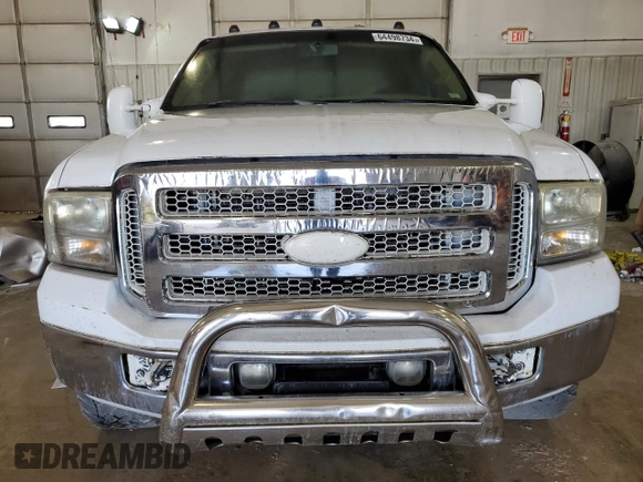 2007 Ford Super Duty F-250 XL with VIN 1FTSW21P07EB02376, listed as a Copart auction lot 64498734 with 173,260 mi miles and Clean Title. Bid and sale history available at carsss.com. Image 5.