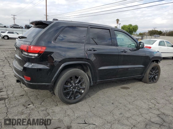 2018 Jeep Grand Cherokee Altitude with VIN 1C4RJEAG6JC158775, listed as a Copart auction lot 44982795 with 94,202 mi miles and Salvage Title. Bid and sale history available at carsss.com. Image 3.