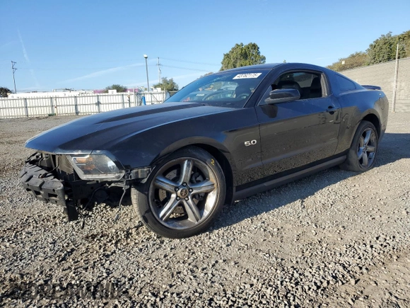 2011 Ford Mustang GT with VIN 1ZVBP8CF8B5103737, listed as a Copart auction lot 43782175 with 142,068 mi miles and Salvage Title. Bid and sale history available at carsss.com. Image 1.