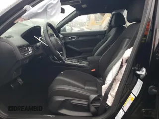 2025 Honda Civic Sport with VIN 2HGFE2F53SH520591, listed as a Copart auction lot 86313234 with 3,150 mi miles and Salvage title. Bid and sale history available at DreamBid. Image 7.