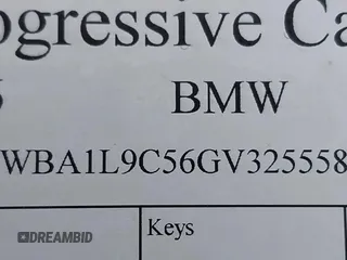 2016 BMW 2 Series 228i xDrive with VIN WBA1L9C56GV325558, listed as a IAAI auction lot 41833671 with 1 mi miles. Bid and sale history available at carsss.com. Image 9.