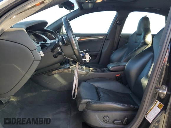 2012 Audi S4 Premium Plus with VIN WAUBGAFL2CA073992, listed as a Copart auction lot 53478355 with 116,406 mi miles and Salvage Title. Bid and sale history available at carsss.com. Image 7.