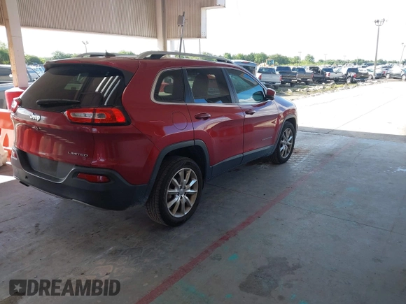 2016 Jeep Cherokee Limited z VIN 1C4PJLDB1GW373760, wystawiony jako IAAI lot #42473559 z przebiegiem 135 138 mil mil oraz . Historia ofert i sprzedaży dostępna na DreamBid. Obrazek 4.
