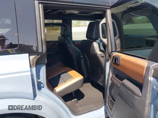 2024 Ford Bronco Outer Banks with VIN 1FMDE8BH8RLB21905, listed as a IAAI auction lot 41903020 with 2,665 mi miles. Bid and sale history available at carsss.com. Image 8.