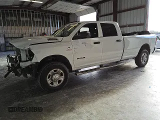 2021 Ram 2500 Tradesman with VIN 3C6UR5HL5MG608219, listed as a Copart auction lot 85655694 with 104,958 mi miles and Salvage Title. Bid and sale history available at carsss.com. Image 1.