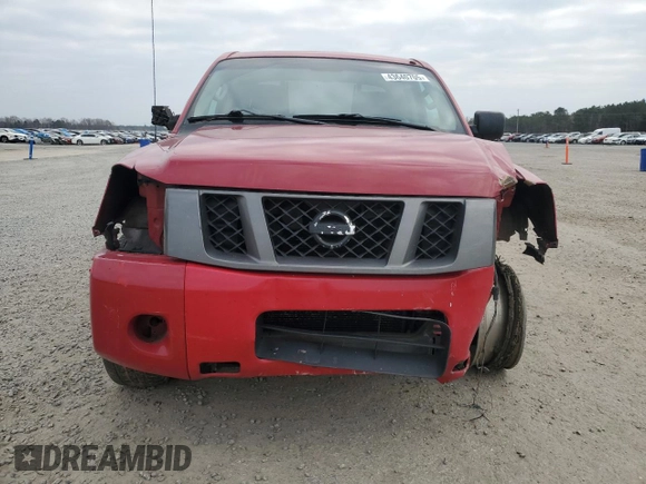 2012 Nissan Titan SV with VIN 1N6BA0EK4CN319941, listed as a Copart auction lot 43640705 with 210,885 mi miles and Salvage Title. Bid and sale history available at DreamBid. Image 5.