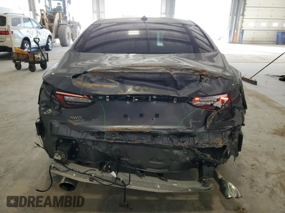 2019 Infiniti Q50 3.0t LUXE with VIN JN1EV7AR3KM590707, listed as a Copart auction lot 47486755 with 58,154 mi miles and Salvage Title. Bid and sale history available at carsss.com. Image 6.