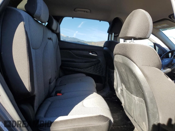 2021 Hyundai Santa Fe Hybrid Blue with VIN KM8S2DA1XMU011812, listed as a Copart auction lot 76833204 with 64,764 mi miles and Salvage Title. Bid and sale history available at carsss.com. Image 10.